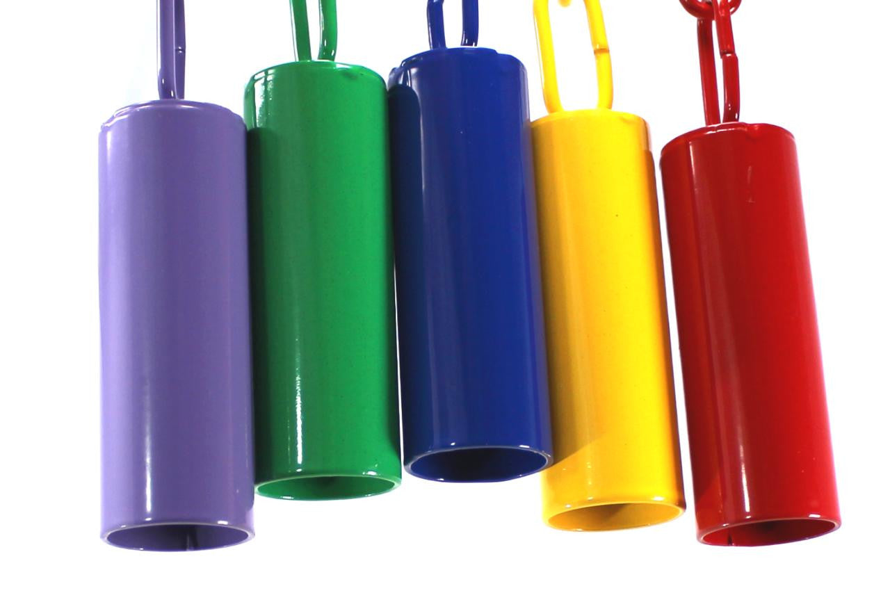 1341 Small Indestructible Pipe Bell - Bonka Bird Toys