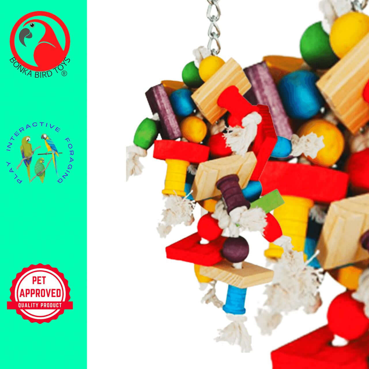 1354 Large Jumble Chew - Bonka Bird Toys