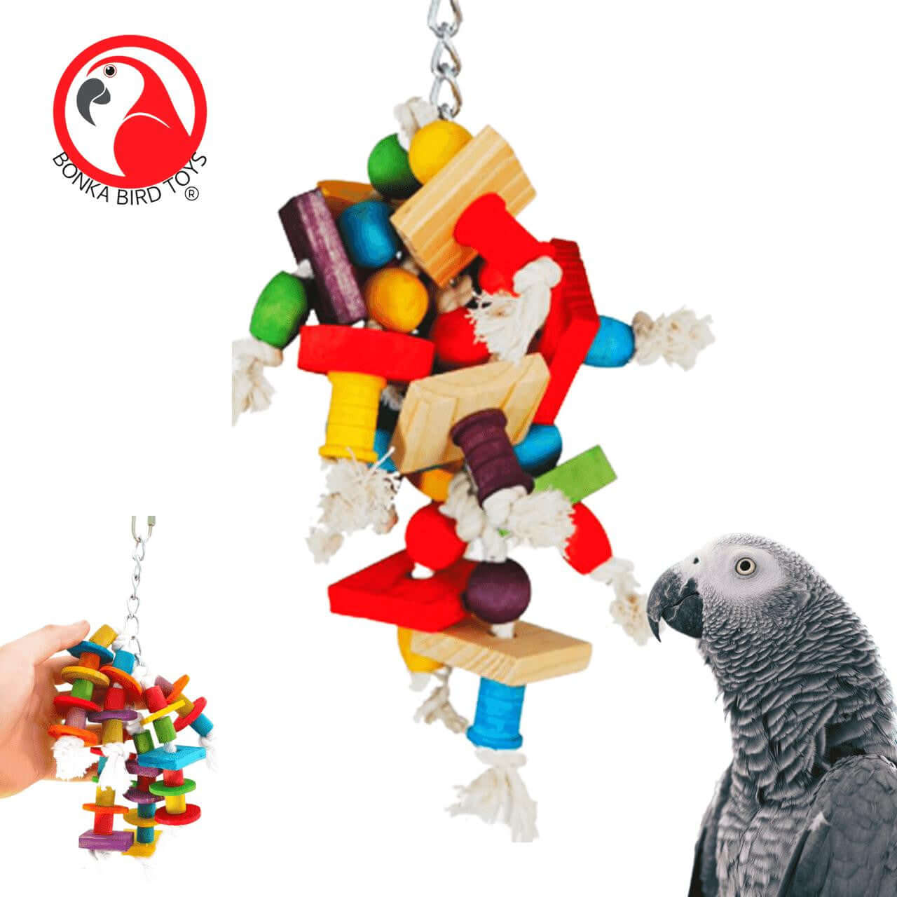 1354 Large Jumble Chew - Bonka Bird Toys