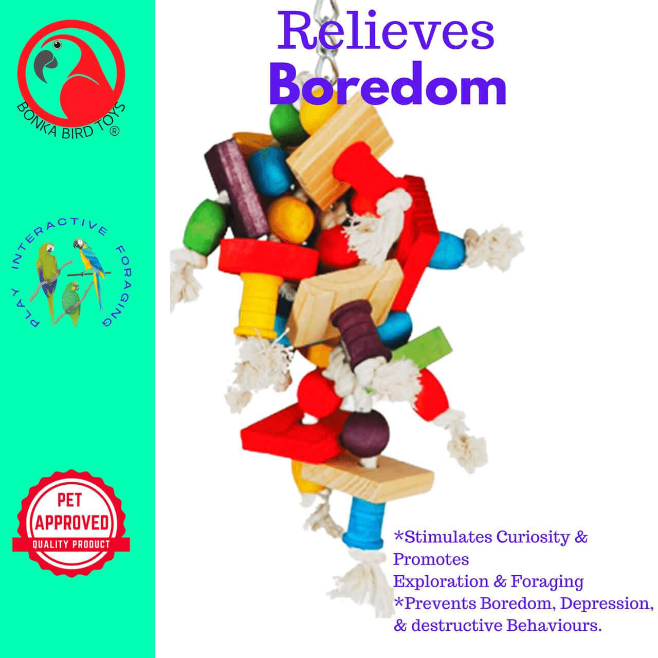 1354 Large Jumble Chew - Bonka Bird Toys