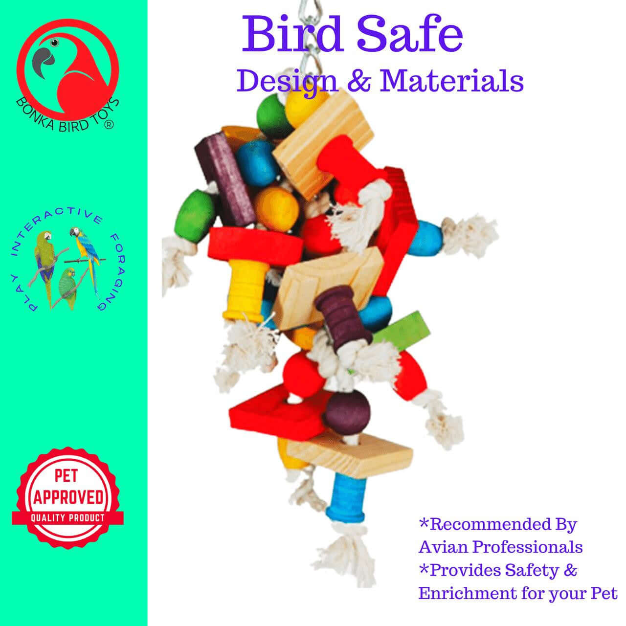 1354 Large Jumble Chew - Bonka Bird Toys