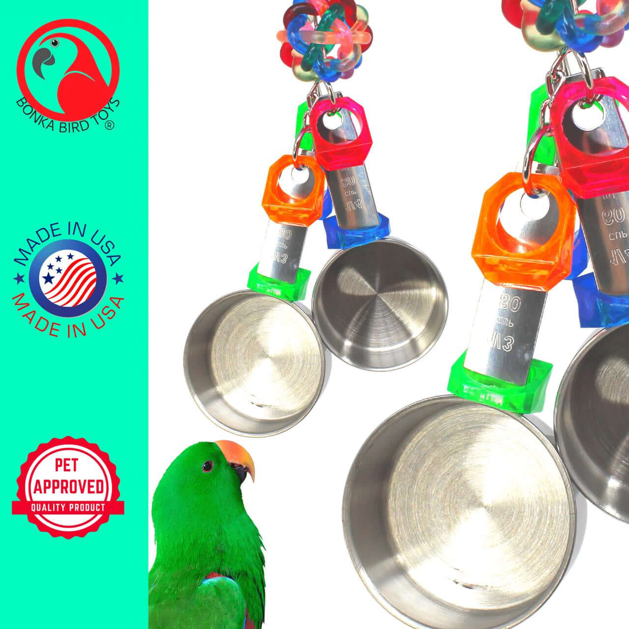 1400 Medium Pot Ring - Bonka Bird Toys