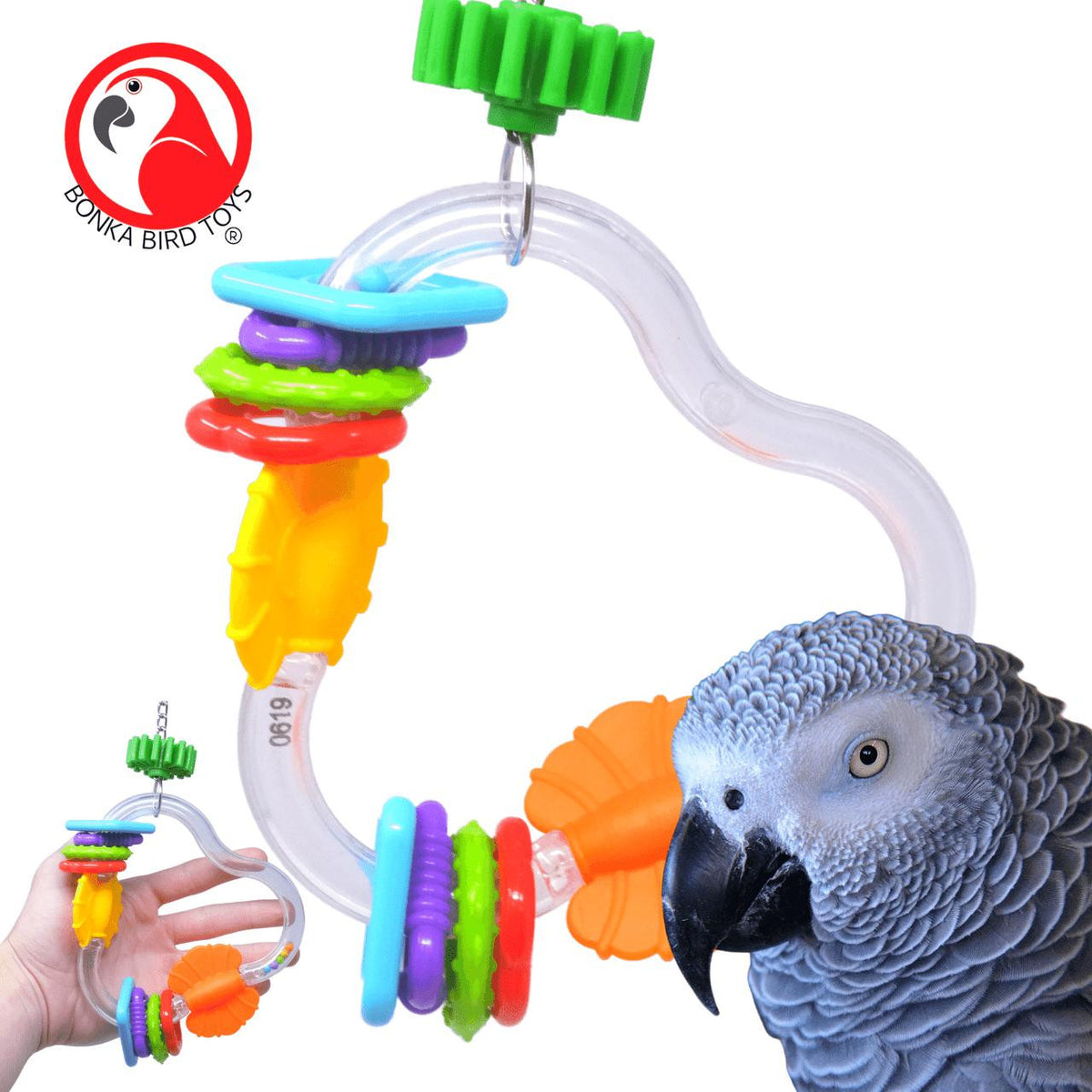 1464 Puzzle Play Bird Toy from Bonka Bird Toys