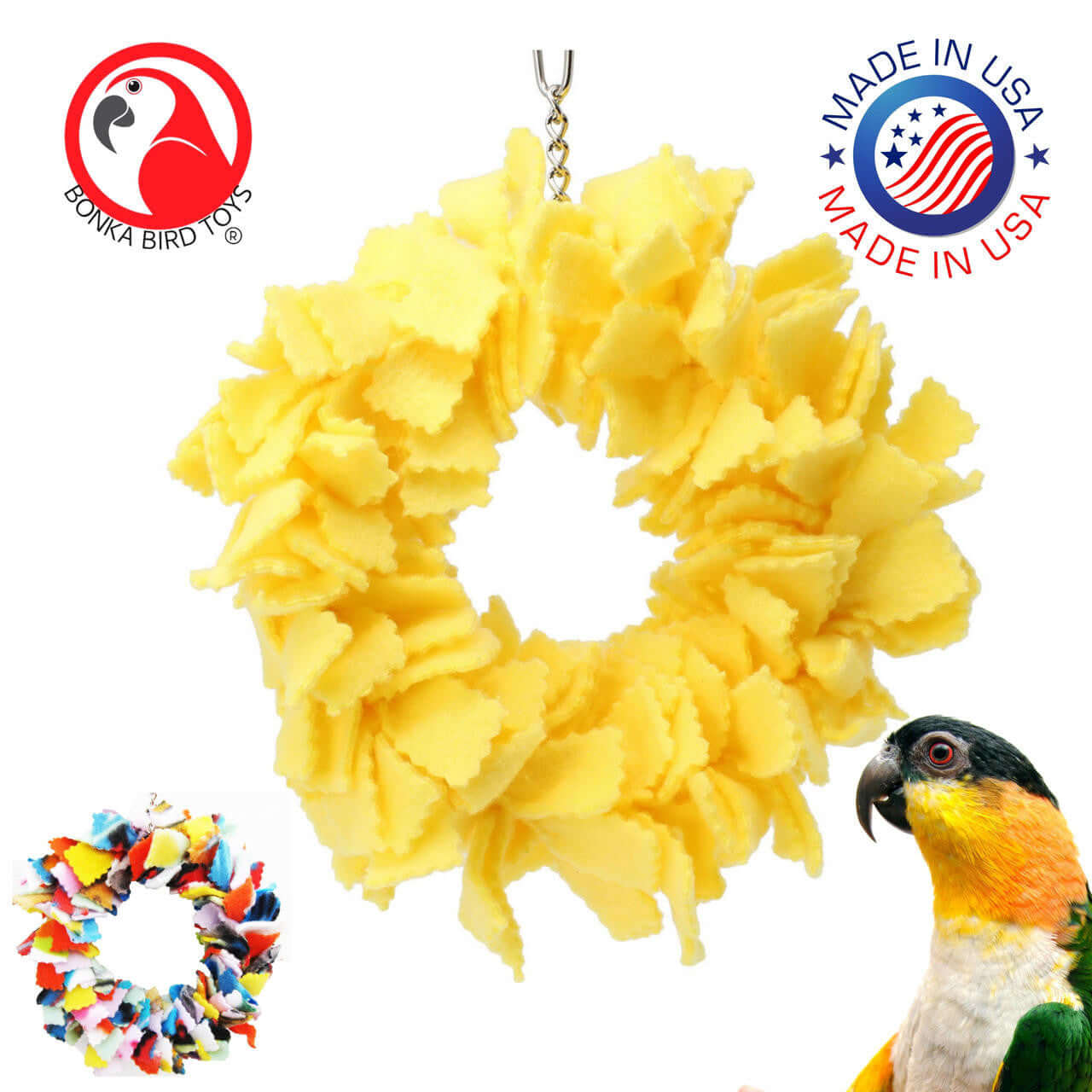 1468 Cuddle Ring - Bonka Bird Toys