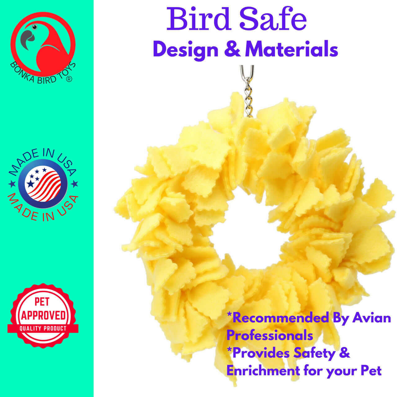 1468 Cuddle Ring - Bonka Bird Toys