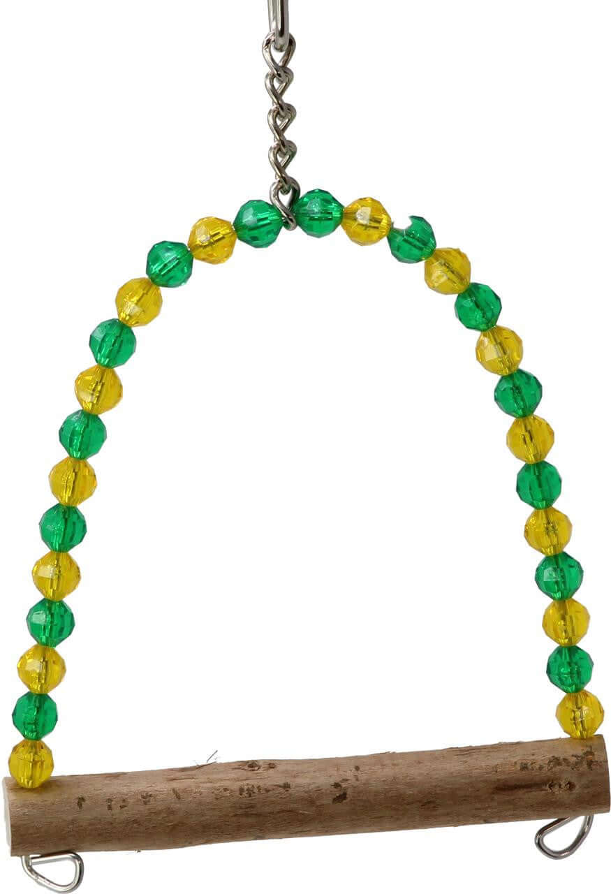 1475 Tiny Crystal Bead Swing - Bonka Bird Toys