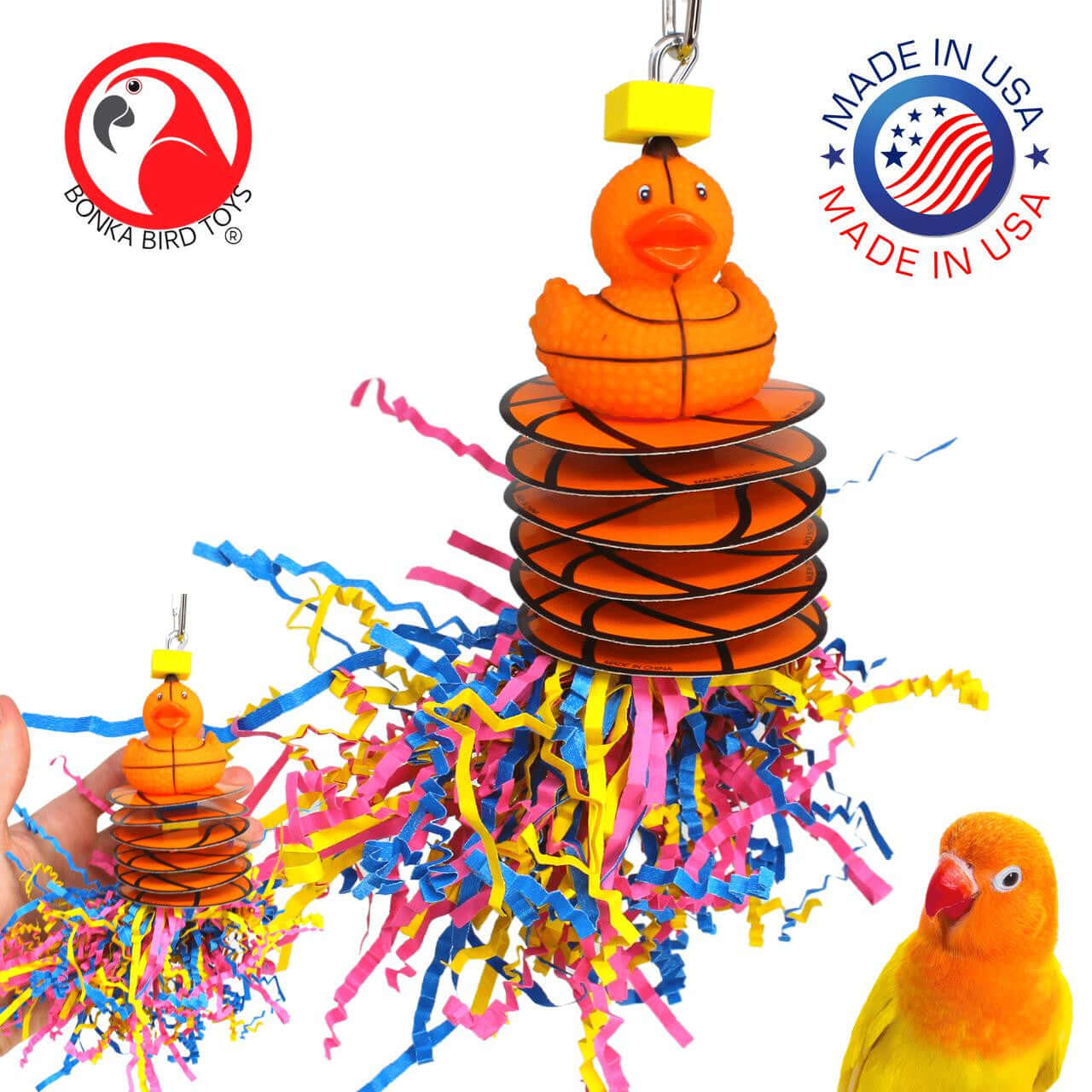 1484 Basketball Shred - Bonka Bird Toys