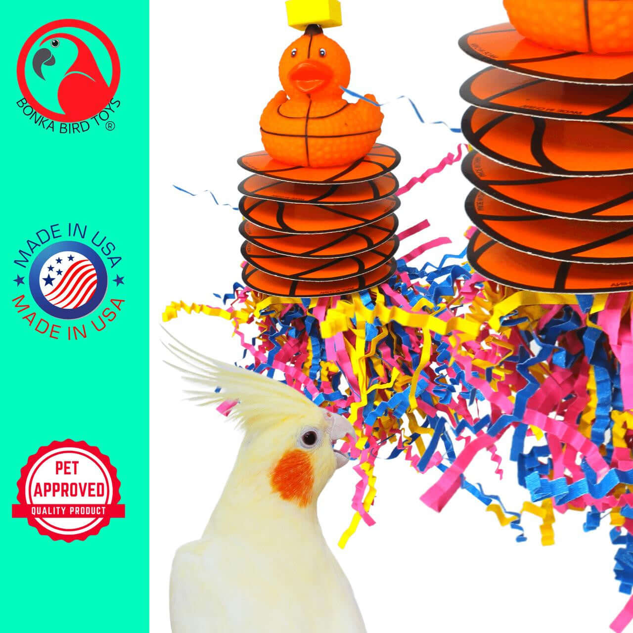 1484 Basketball Shred - Bonka Bird Toys