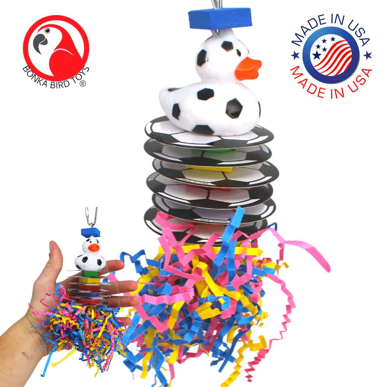 1485 Soccer Shred - Bonka Bird Toys