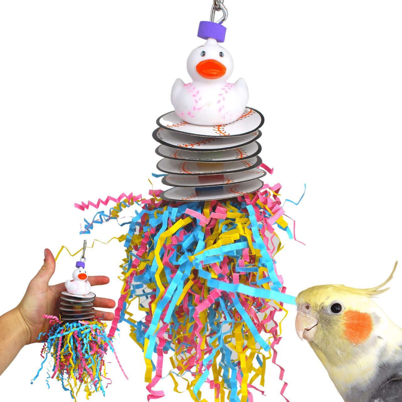 1486 Baseball Shred - Bonka Bird Toys