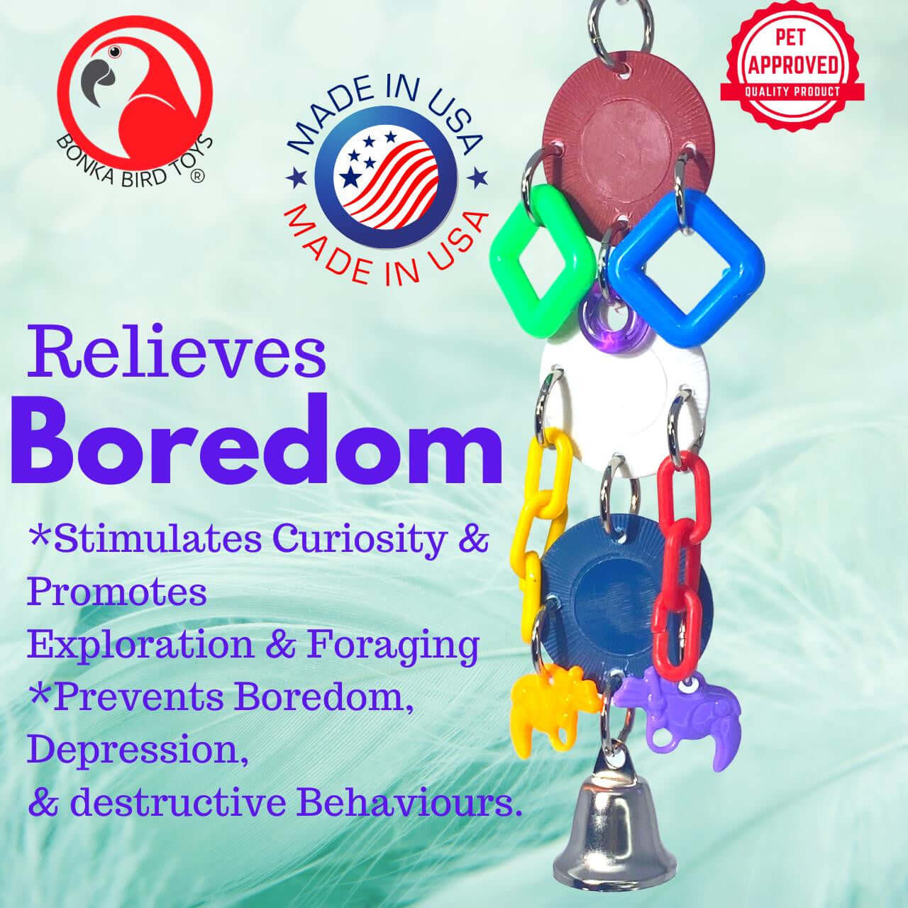 1562 Triple Play - Bonka Bird Toys