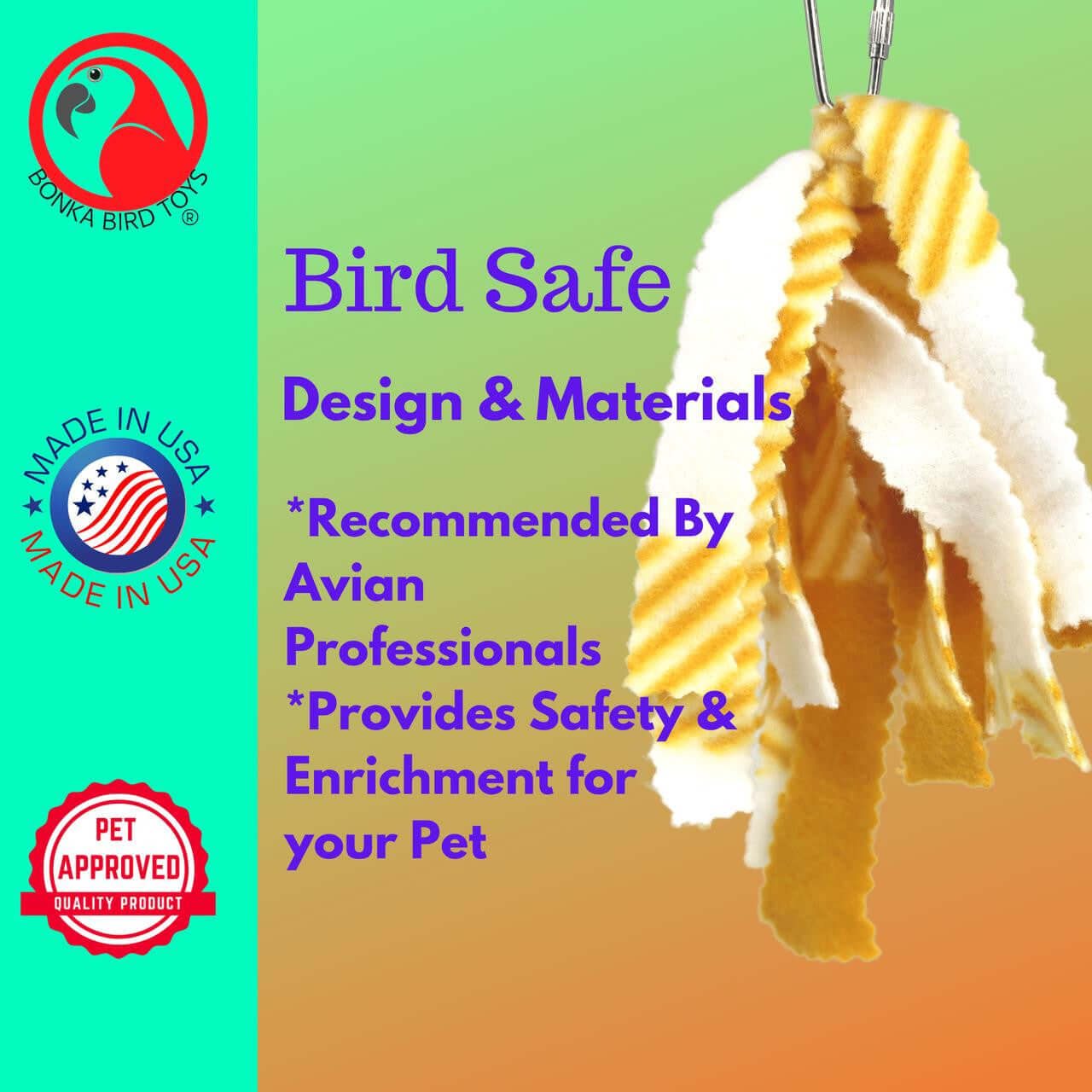 1618 Mini Fluff - Bonka Bird Toys