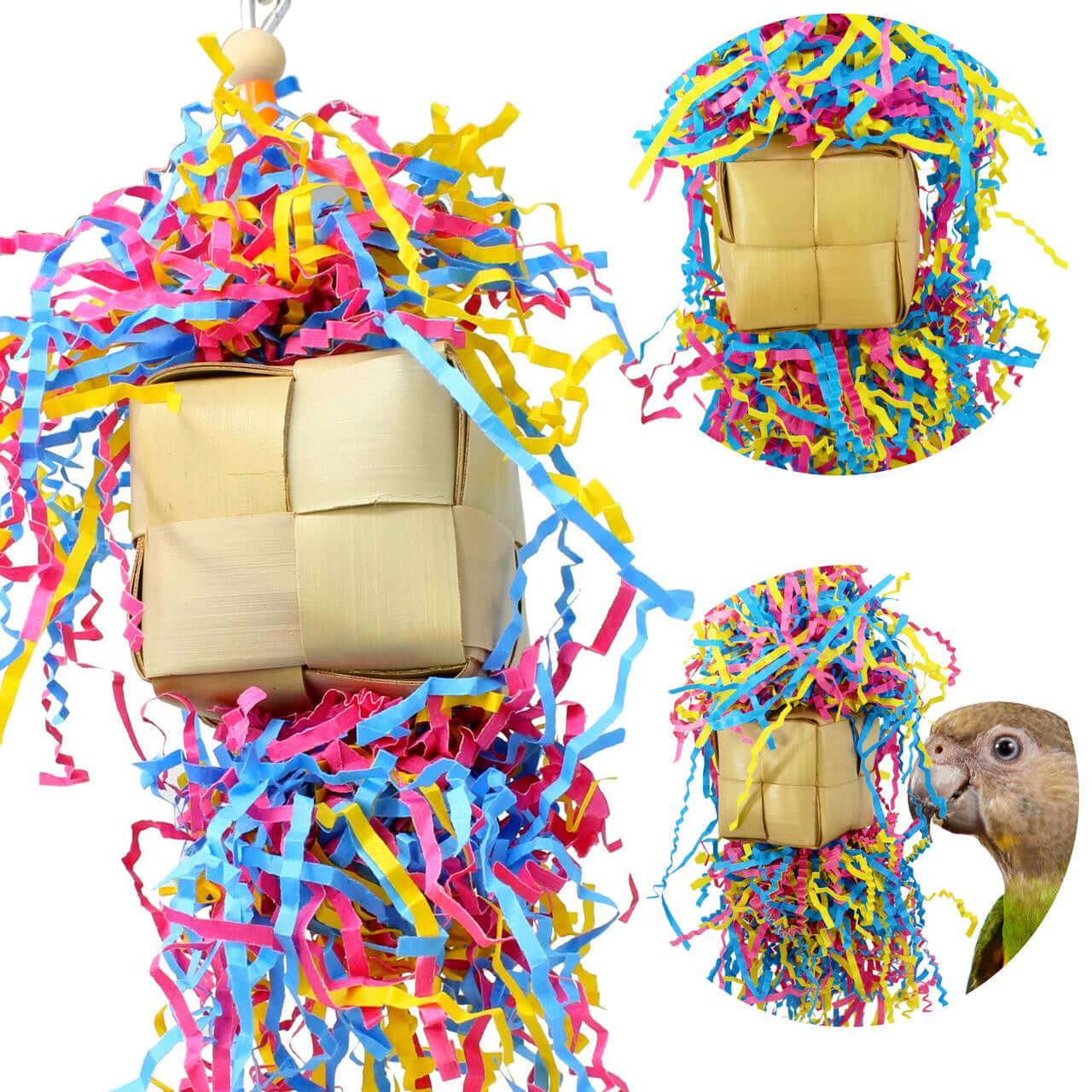 1651 Mardi Foraging Box - Bonka Bird Toys