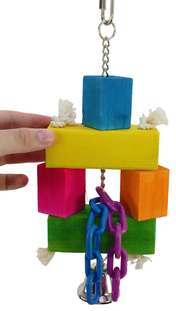 1664 Block Stacker - Bonka Bird Toys