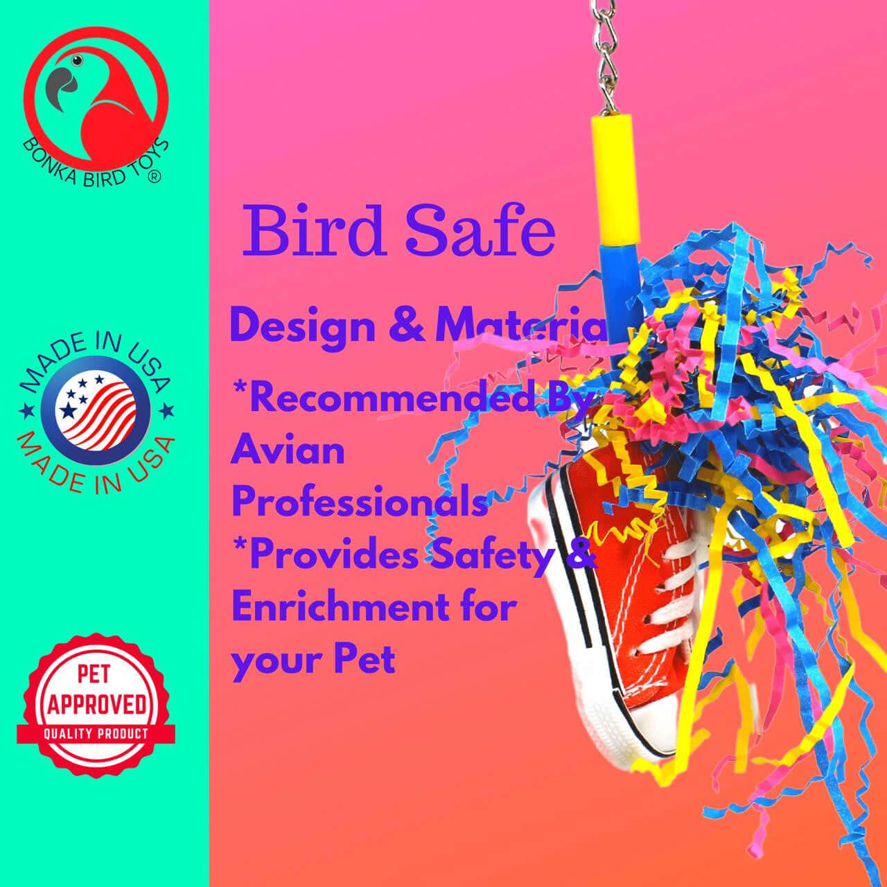 1717 Shoo Shred - Bonka Bird Toys