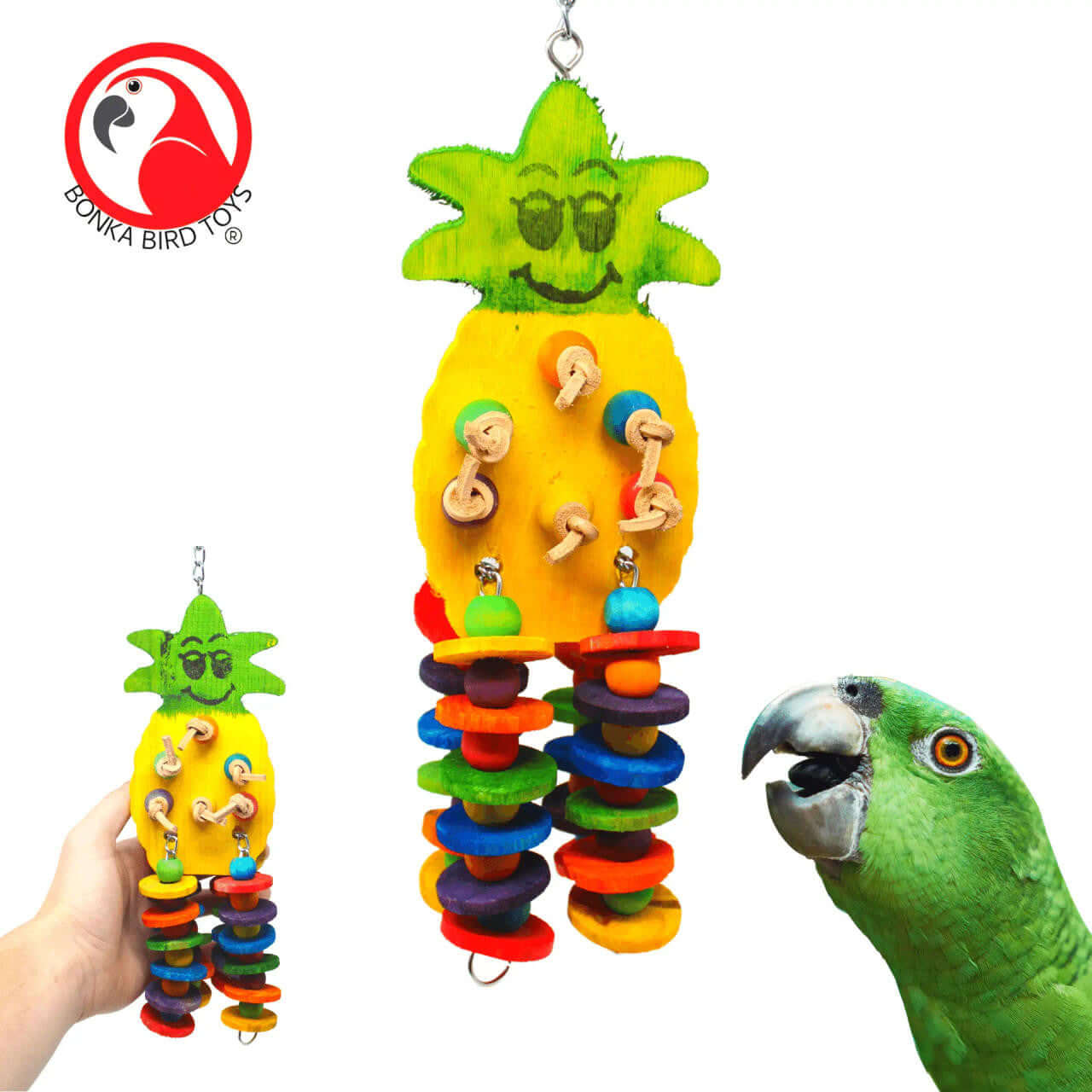 1733 Medium Pineapple - Bonka Bird Toys