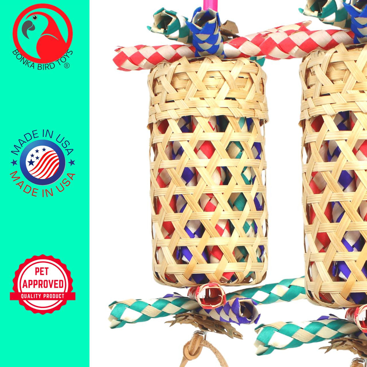 1755 Large Drum - Bonka Bird Toys