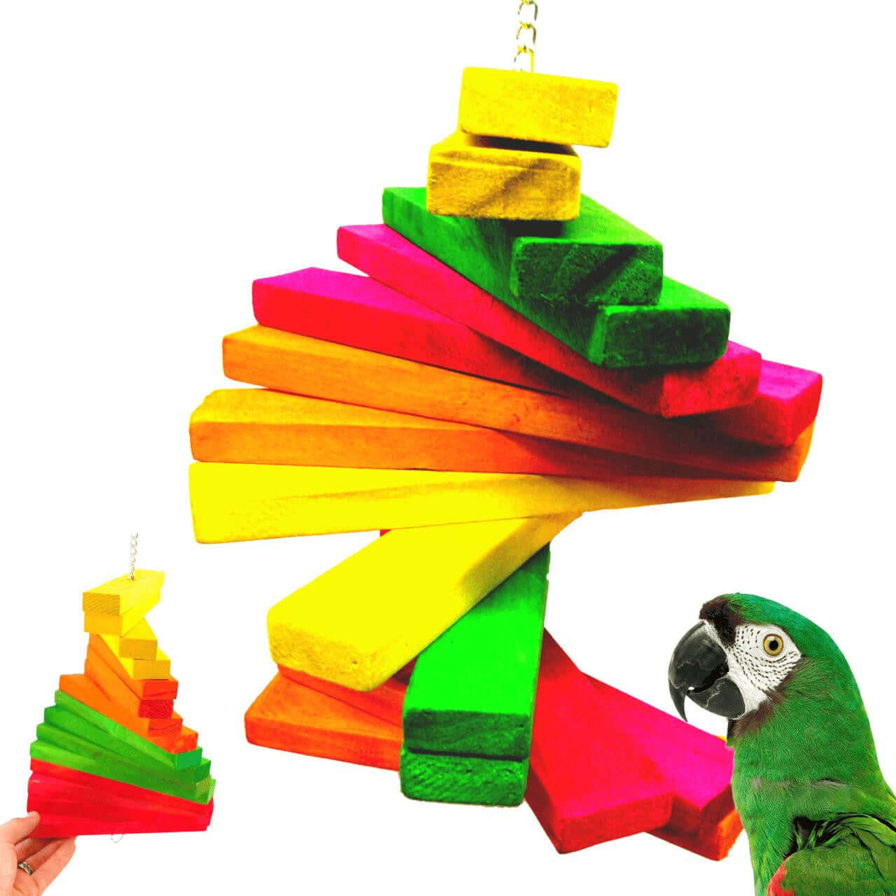 1835 Big Twirly - Bonka Bird Toys