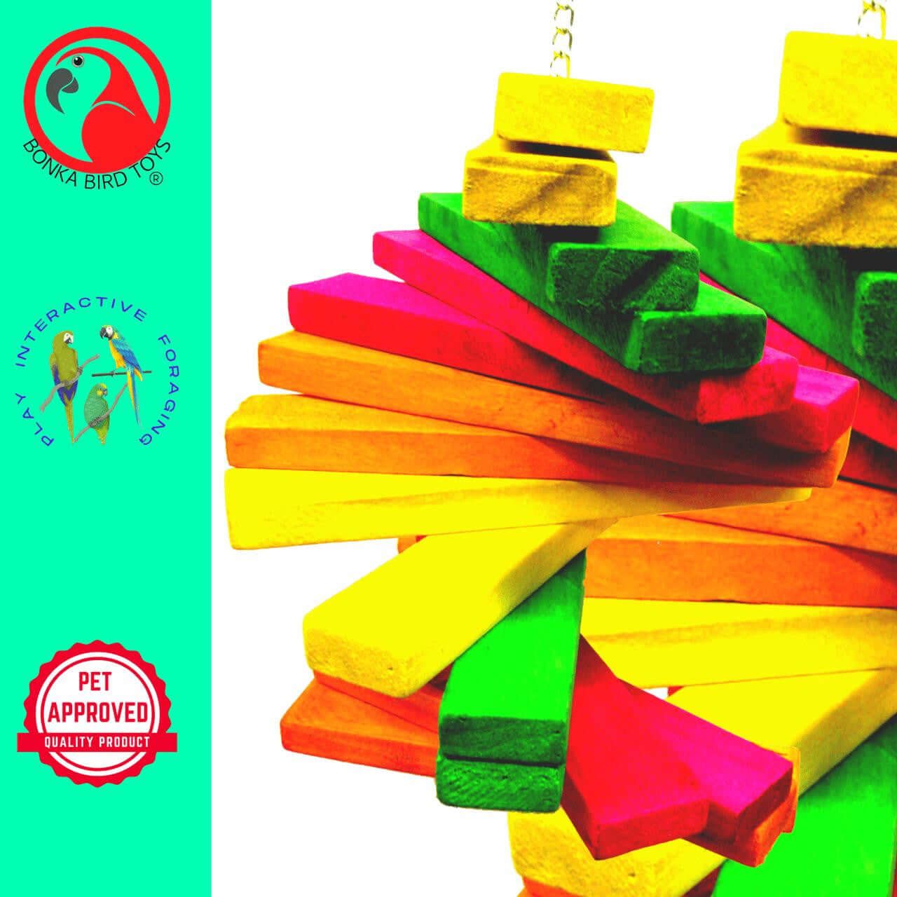 1835 Big Twirly - Bonka Bird Toys