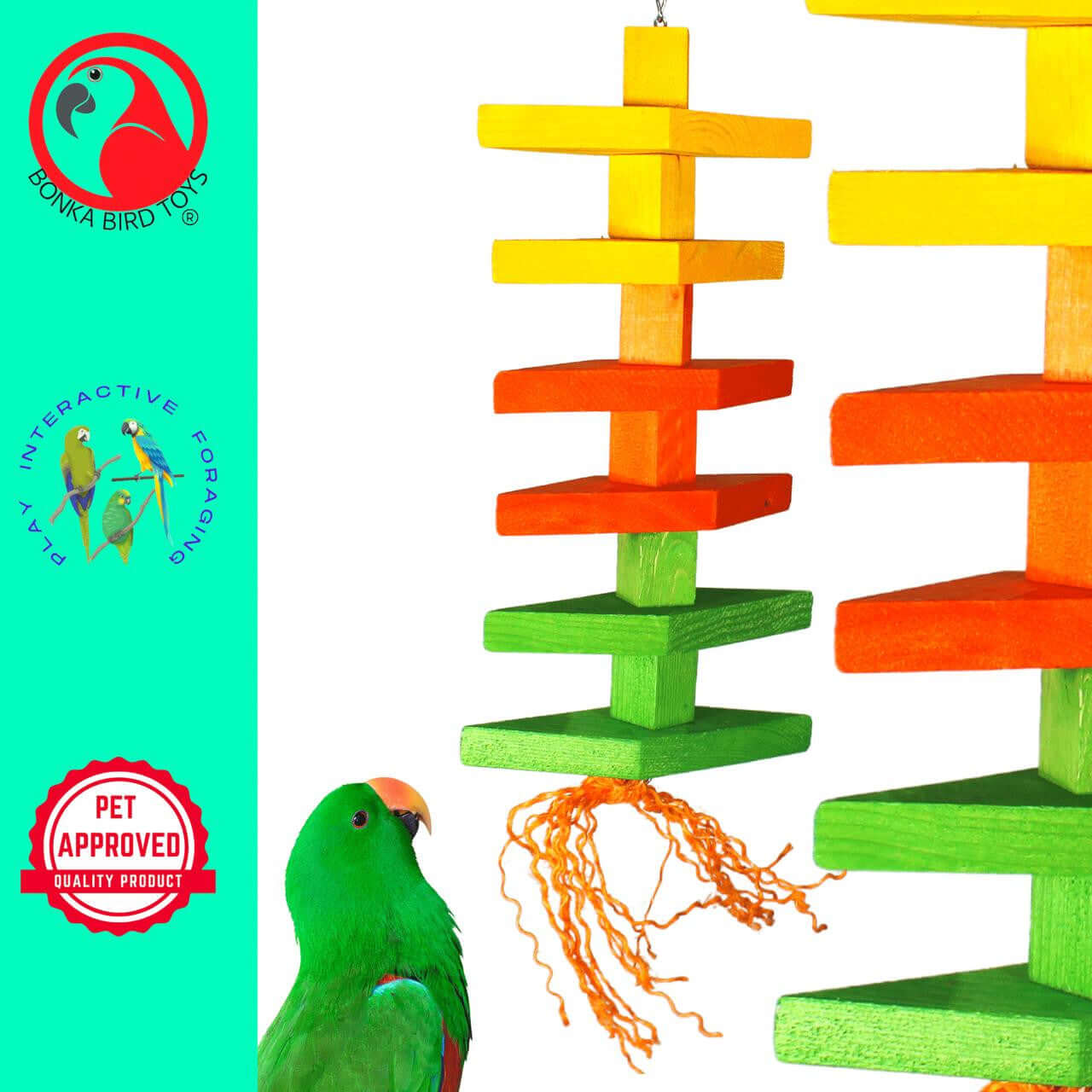 1852 Huge Diamond Delight - Bonka Bird Toys