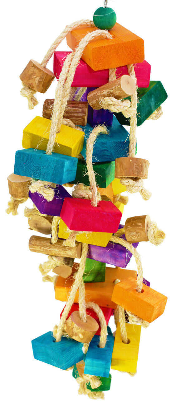 1866 Wood Monster - Bonka Bird Toys