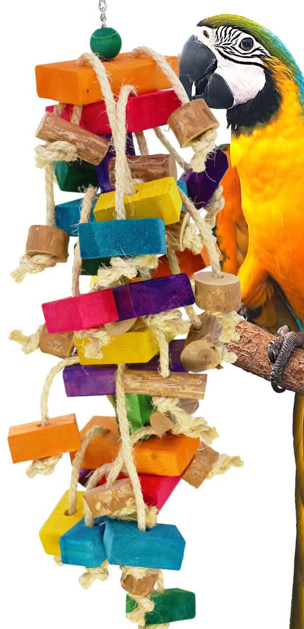 1866 Wood Monster - Bonka Bird Toys