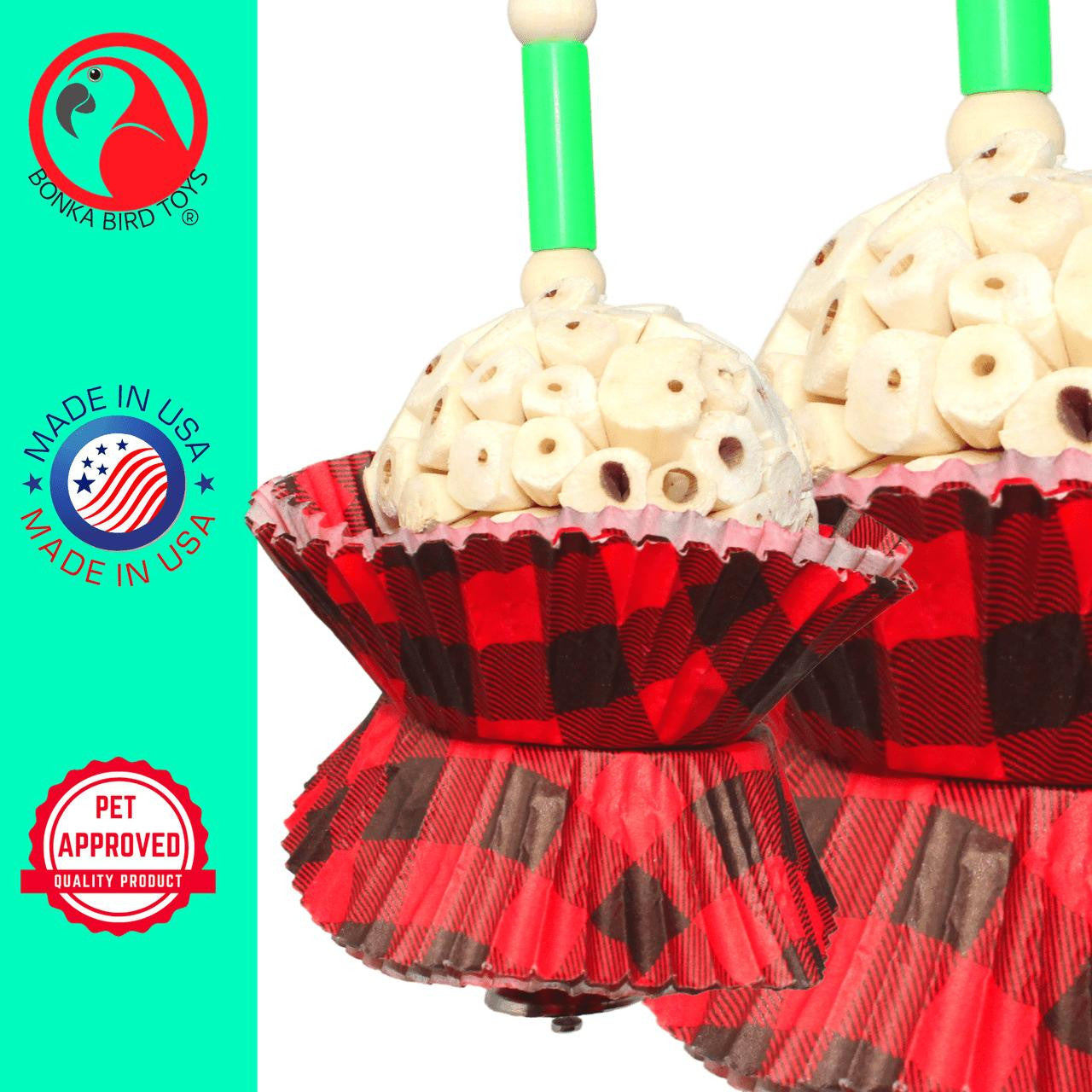 1925CT Tartan Cake - Bonka Bird Toys