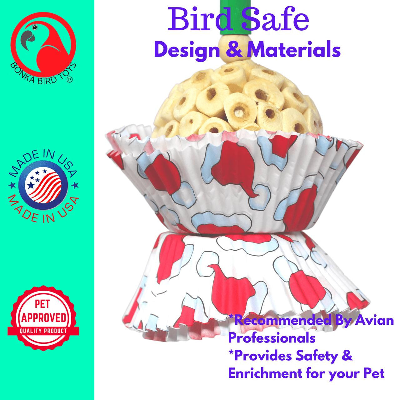 1925XH Christmas Sola Cake - Bonka Bird Toys