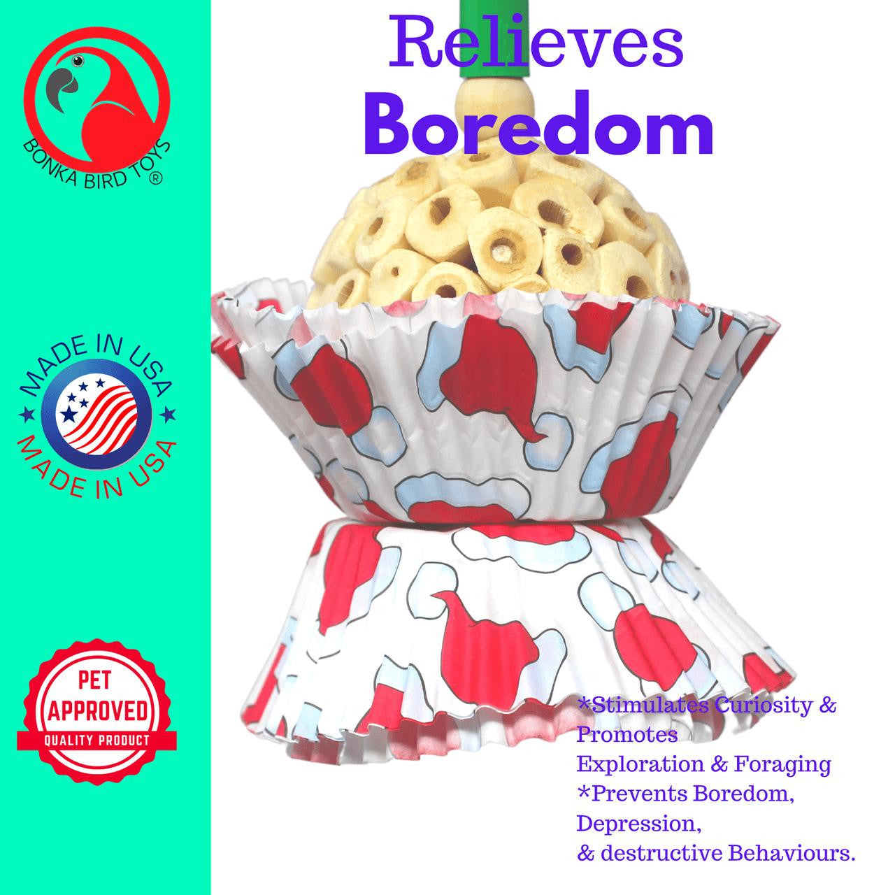 1925XH Christmas Sola Cake - Bonka Bird Toys