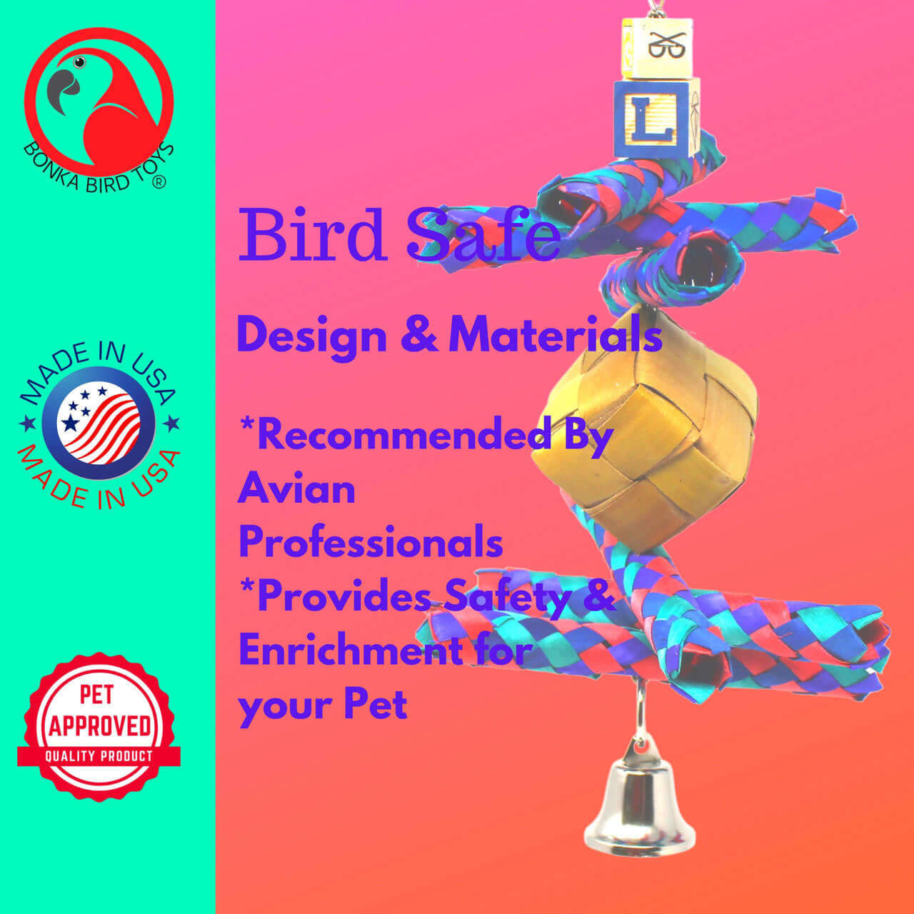 1939 Shred Box - Bonka Bird Toys