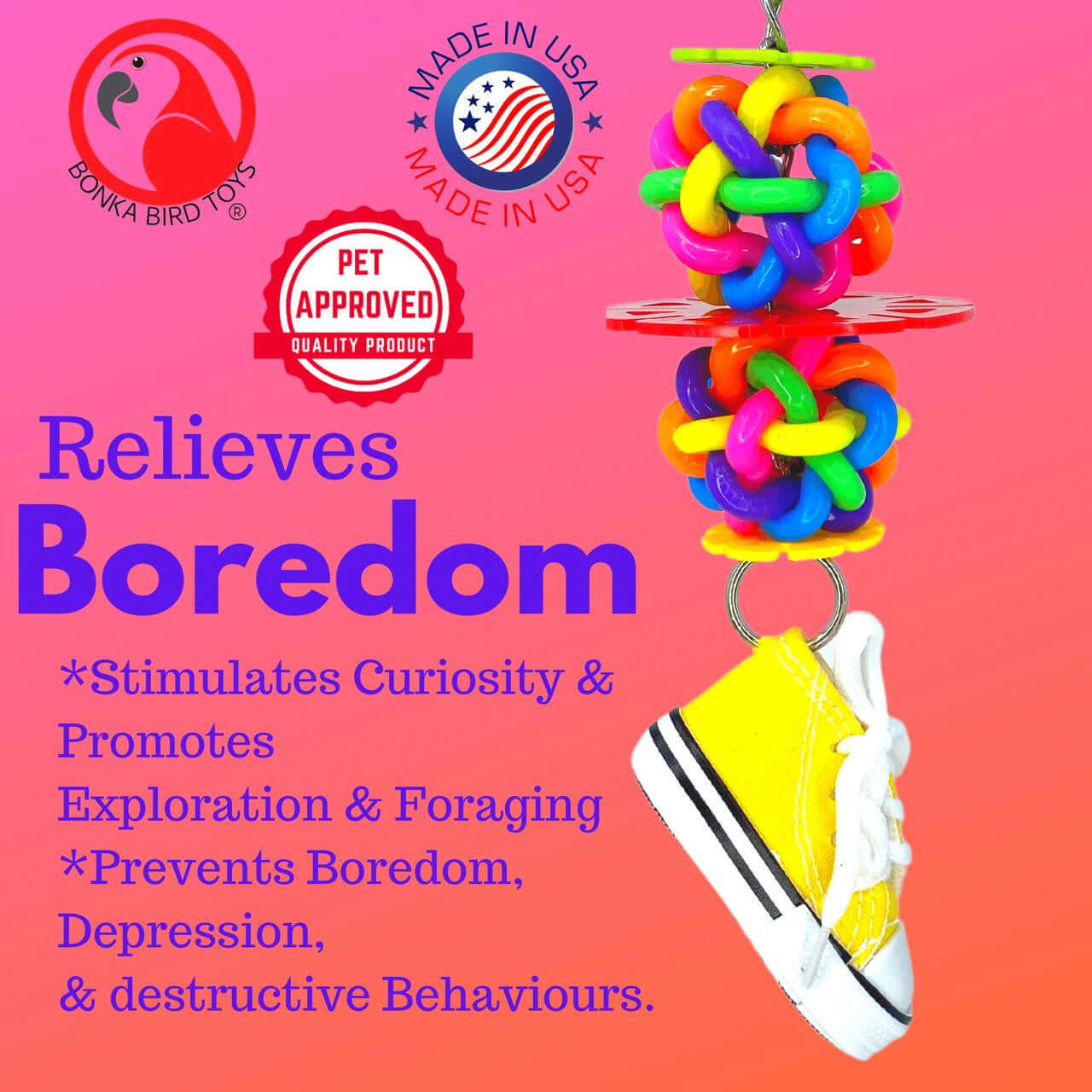 1977 Sneaker Snowflake - Bonka Bird Toys