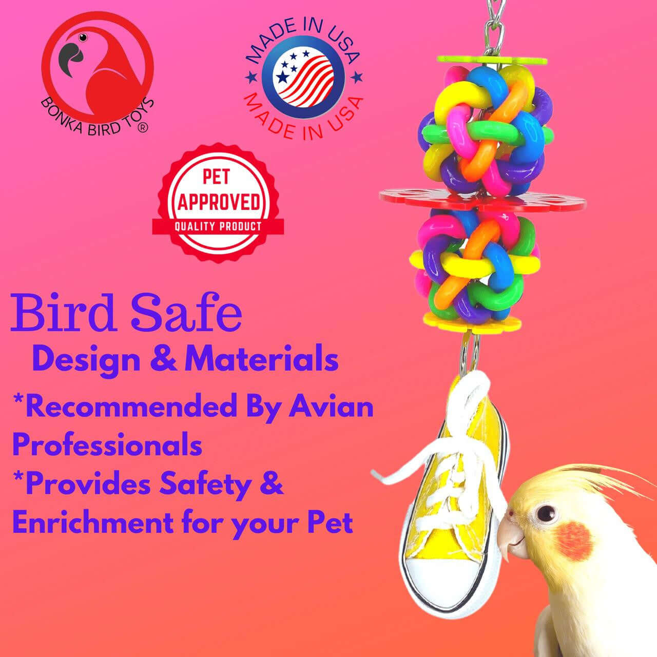 1977 Sneaker Snowflake - Bonka Bird Toys