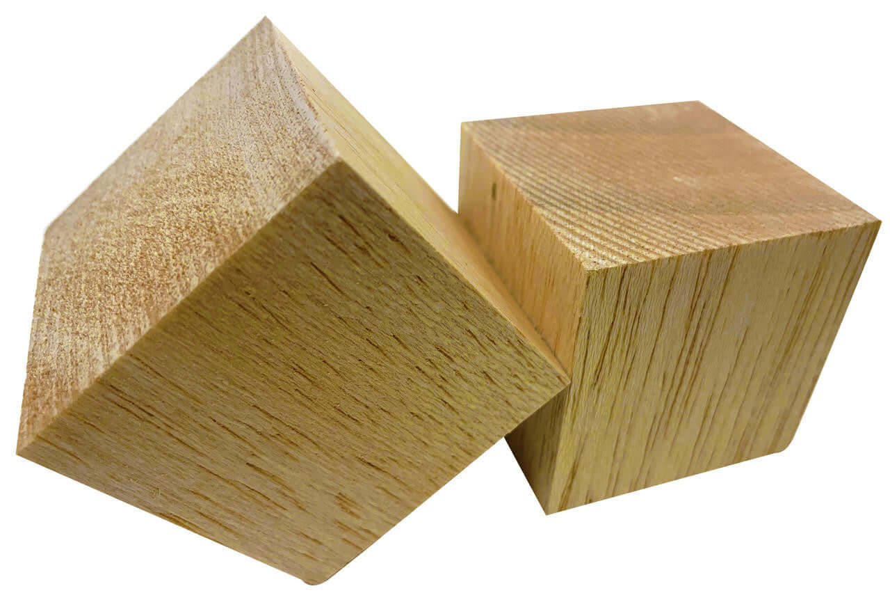 2080 Pk2 2 Inch Balsa Squares - Bonka Bird Toys