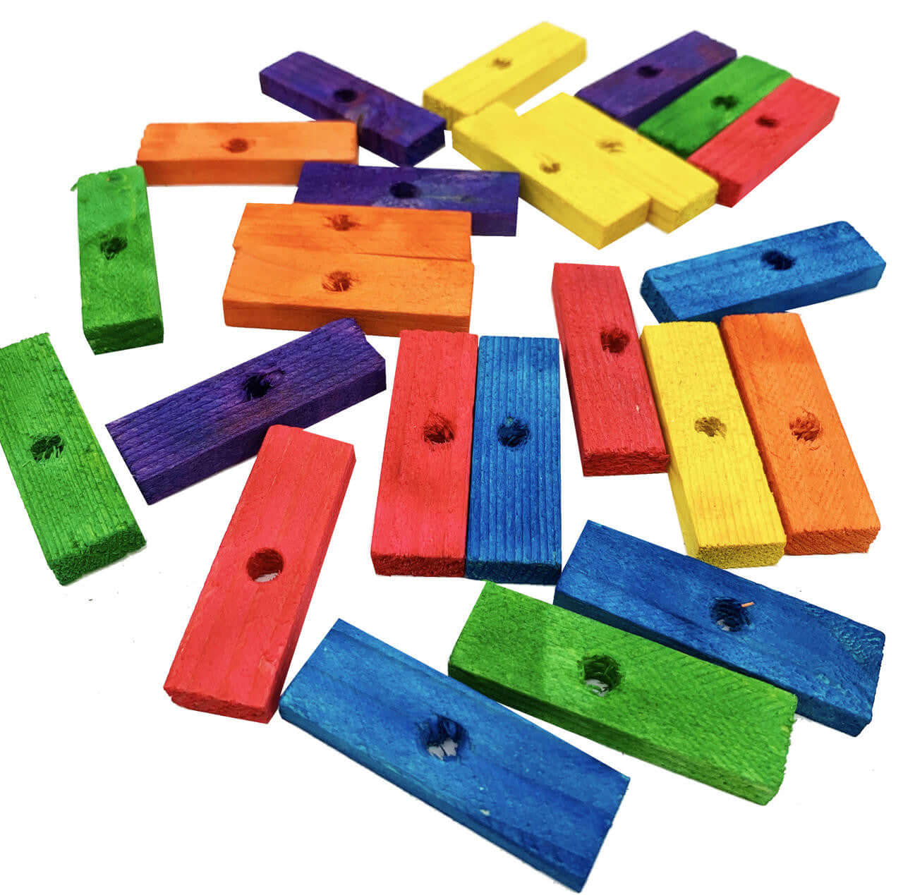2083 Pk24 Pine Block Slats - Bonka Bird Toys