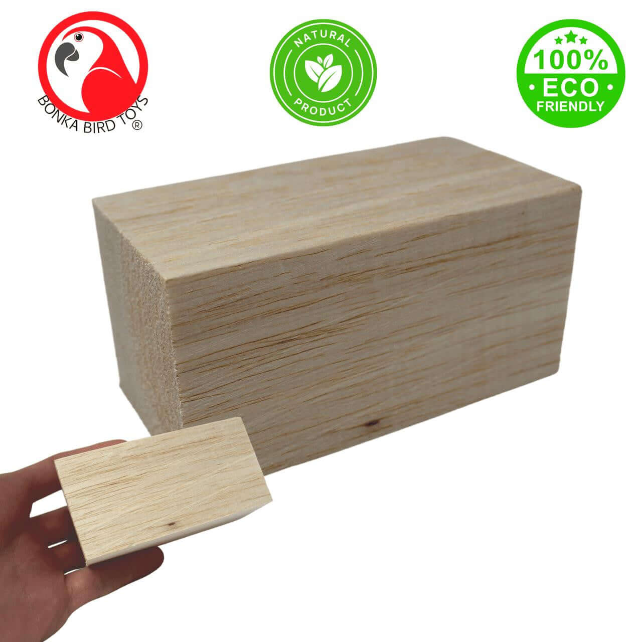 2088 Balsa Brick - Bonka Bird Toys