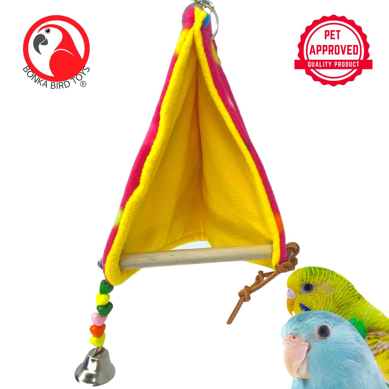 2241 Small Hideout Swing - Bonka Bird Toys