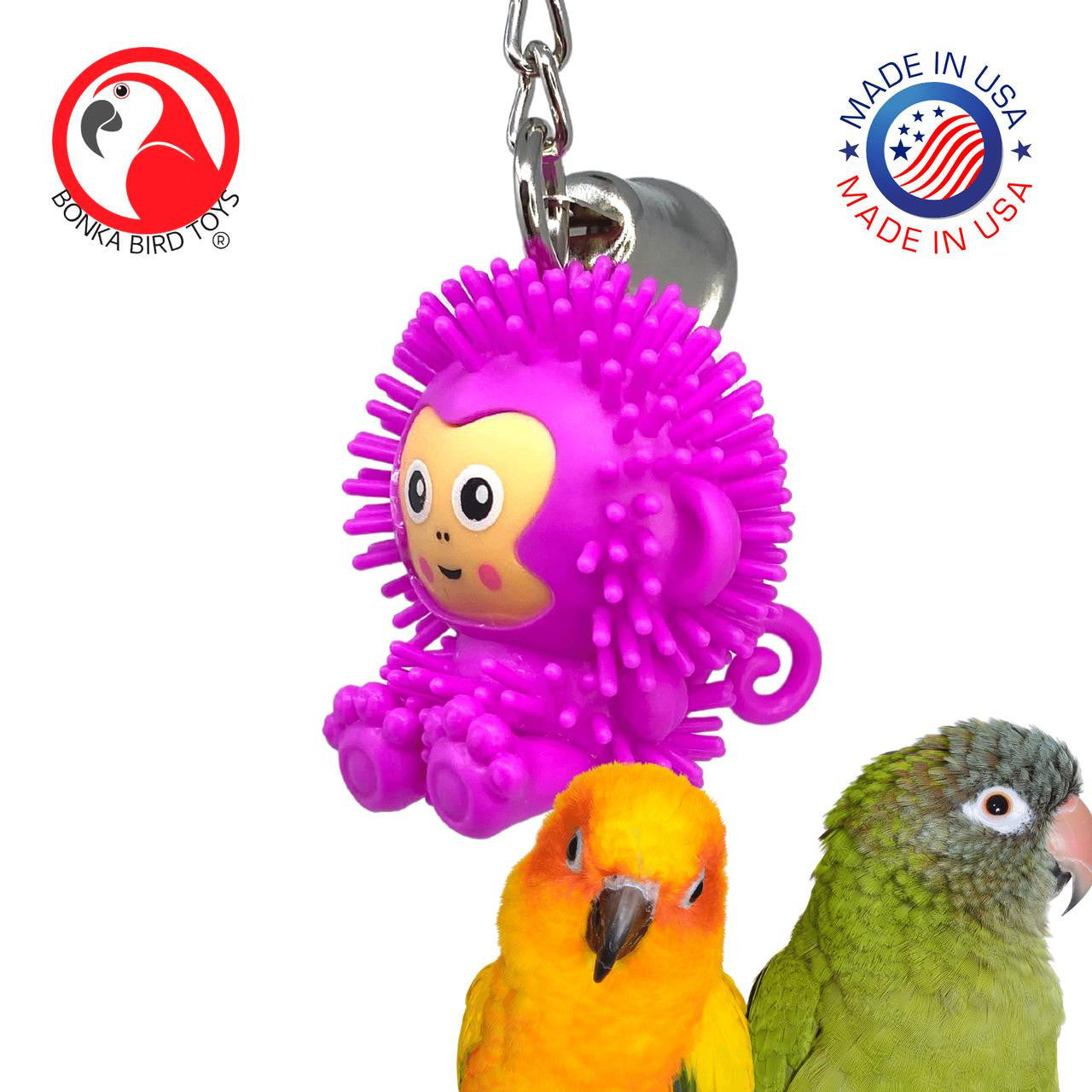 2279 Spikey Monkey - Bonka Bird Toys