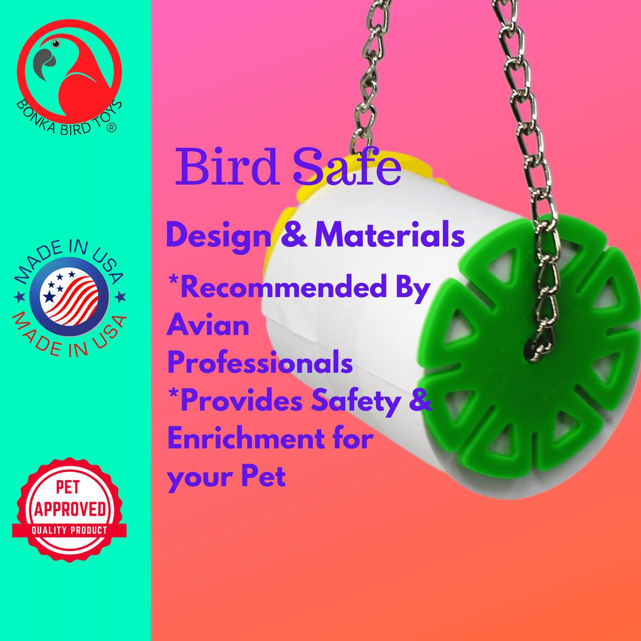 2311 Large Shred Roller - Bonka Bird Toys