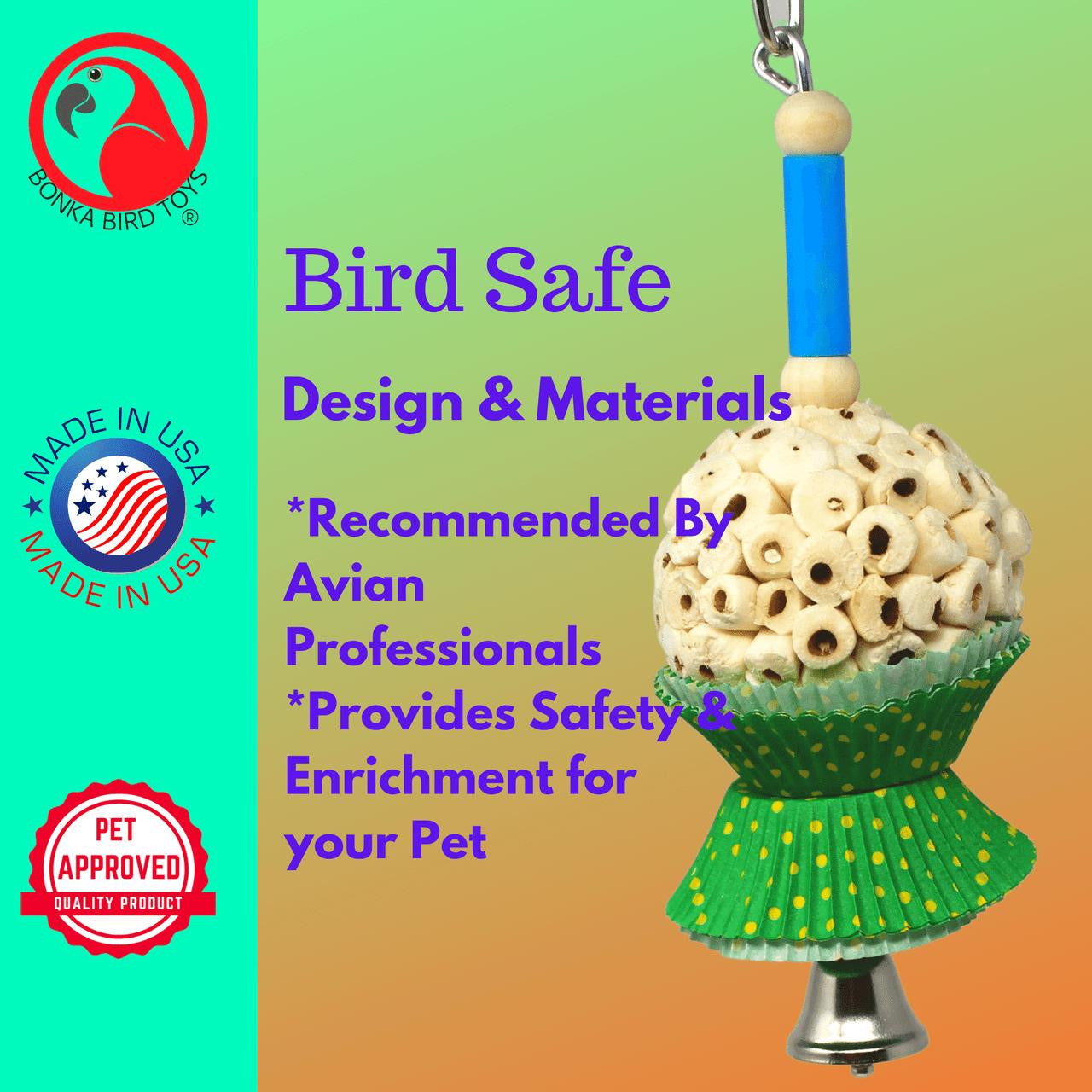 2364 Mini Cake - Bonka Bird Toys