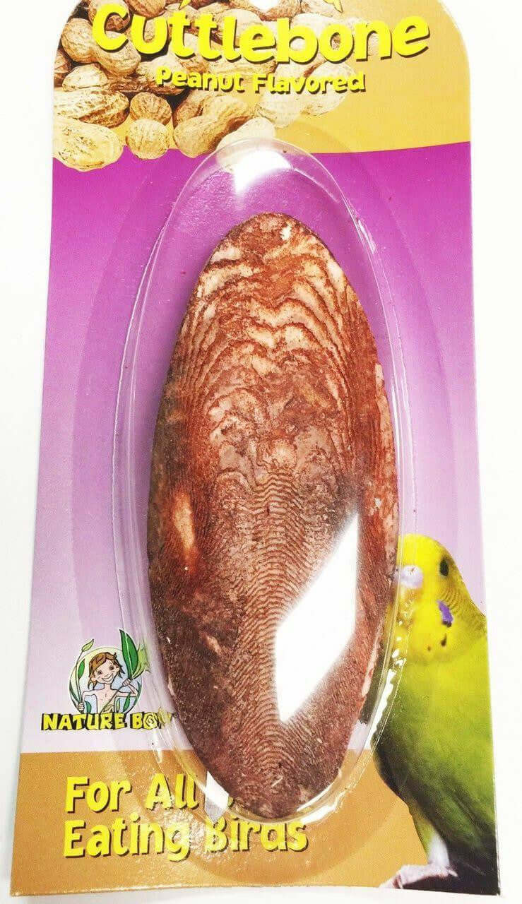 30003 Medium Cuttlebone Peanut Flavor - Bonka Bird Toys