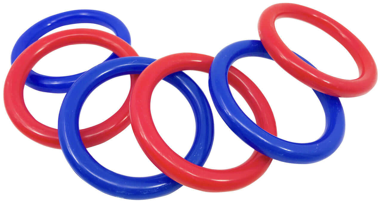 3125 Pk 6 Plastic Rings - Bonka Bird Toys