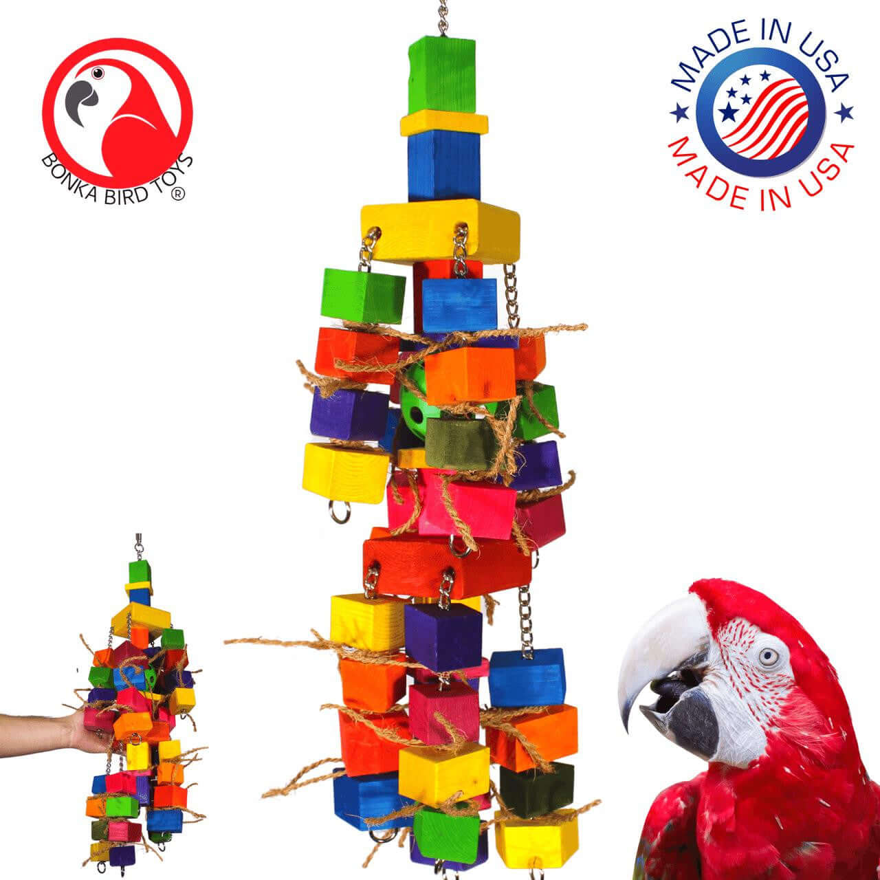 3138 Duo Cubic - Bonka Bird Toys