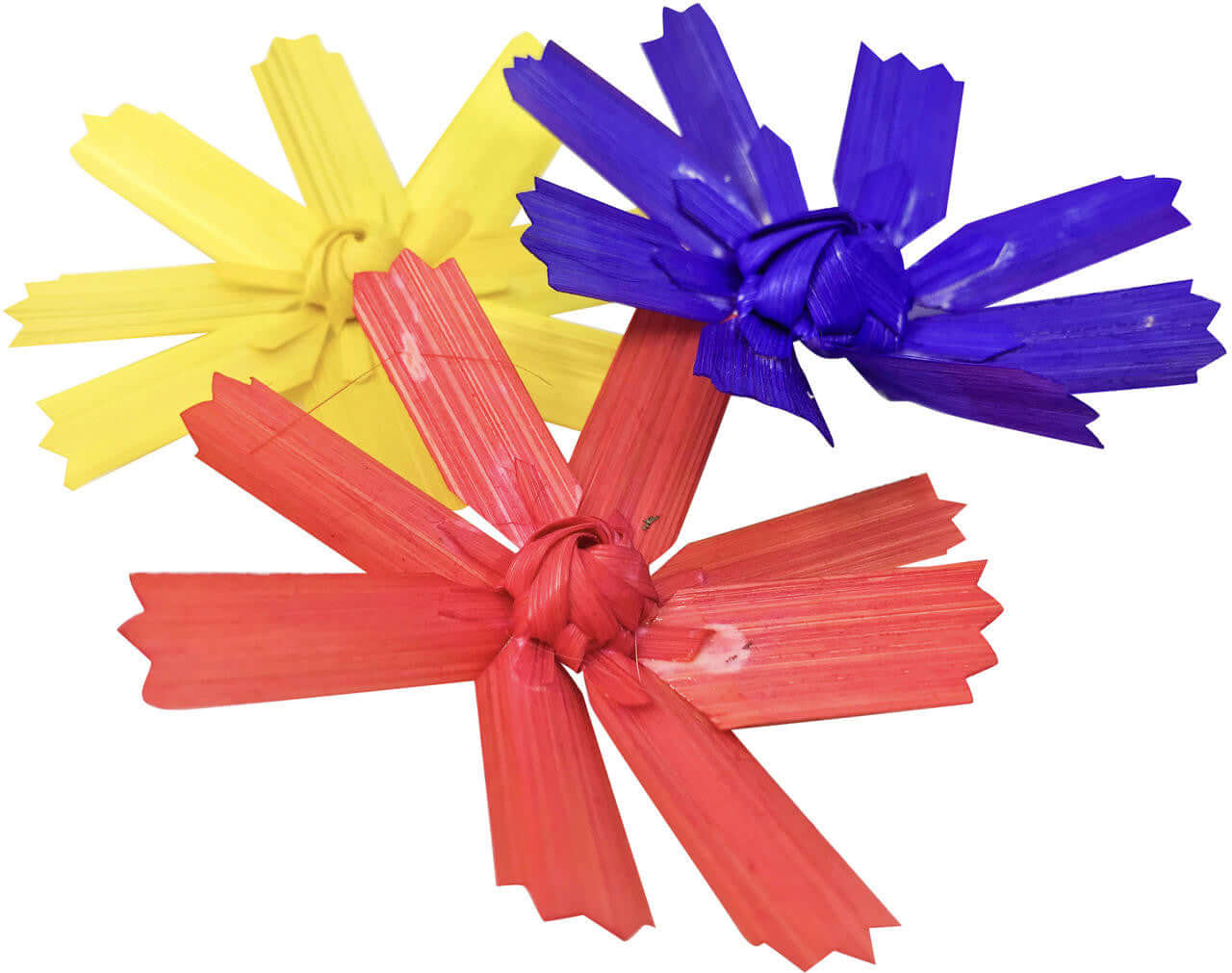 3139 pk3 Bamboo Flower Foot Talon Bird Toys - Bonka Bird Toys