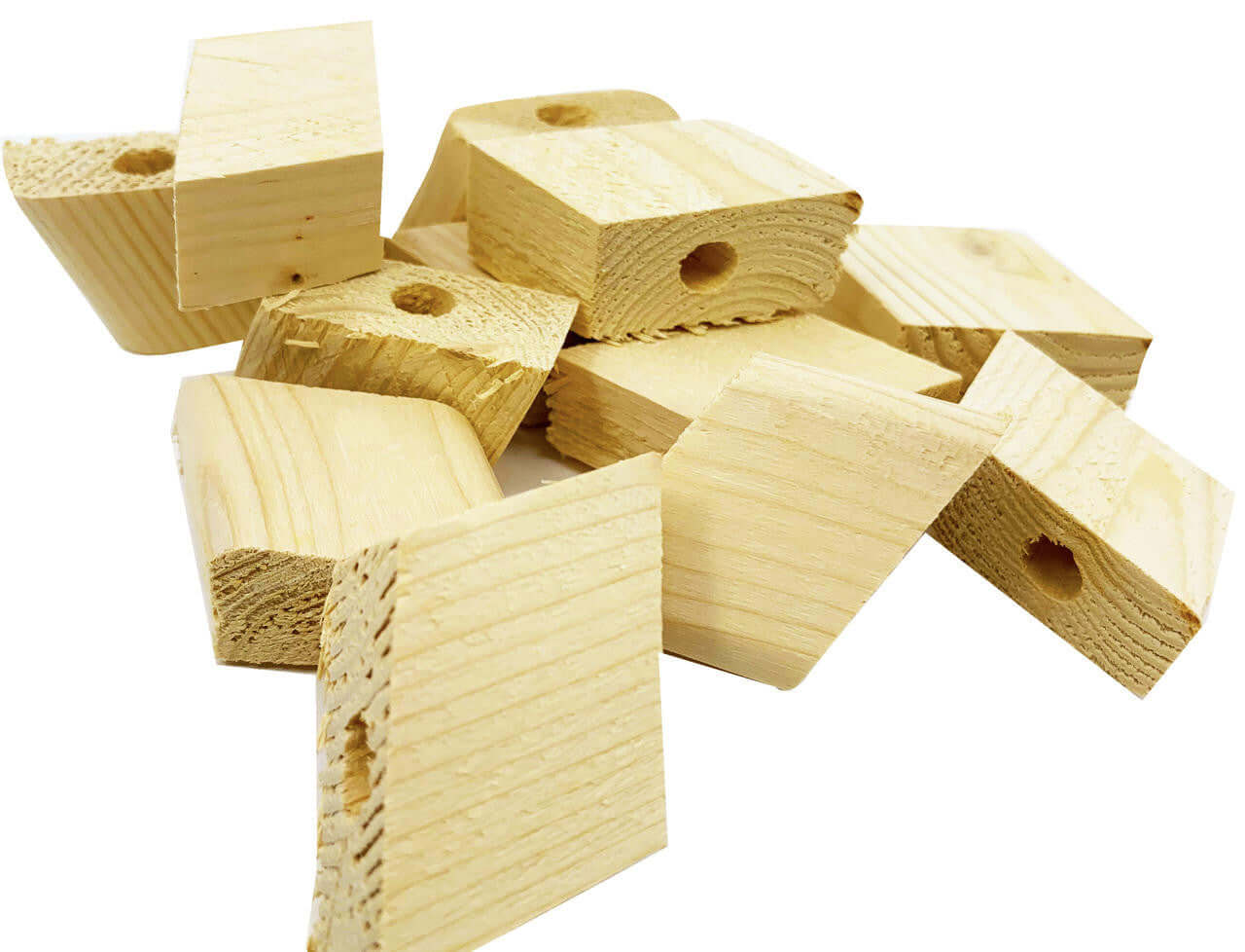 3166 pk12 Natural Zig Zags - Bonka Bird Toys