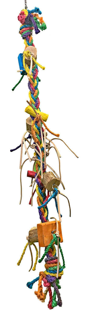 3212 Mrs. Monster Braid - Bonka Bird Toys