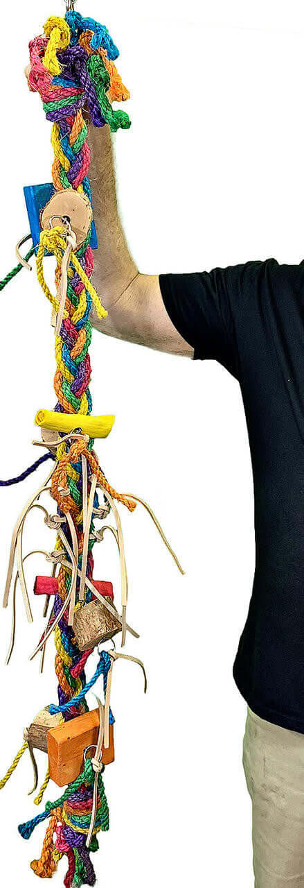3212 Mrs. Monster Braid - Bonka Bird Toys