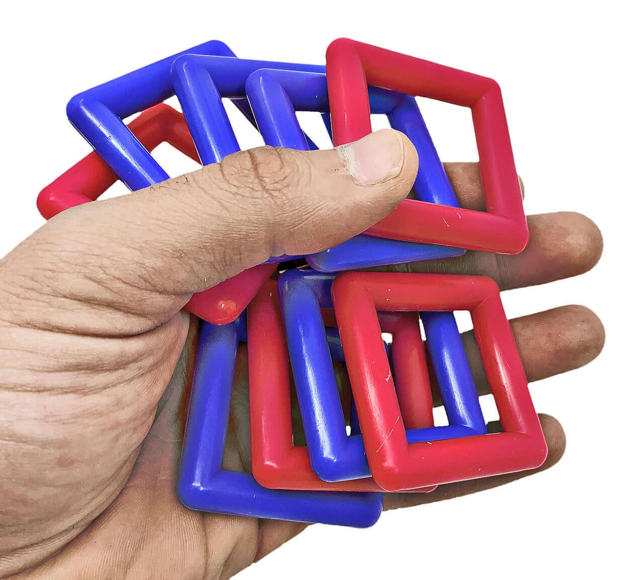 3273 Pack 9 2" Plastic Square - Bonka Bird Toys