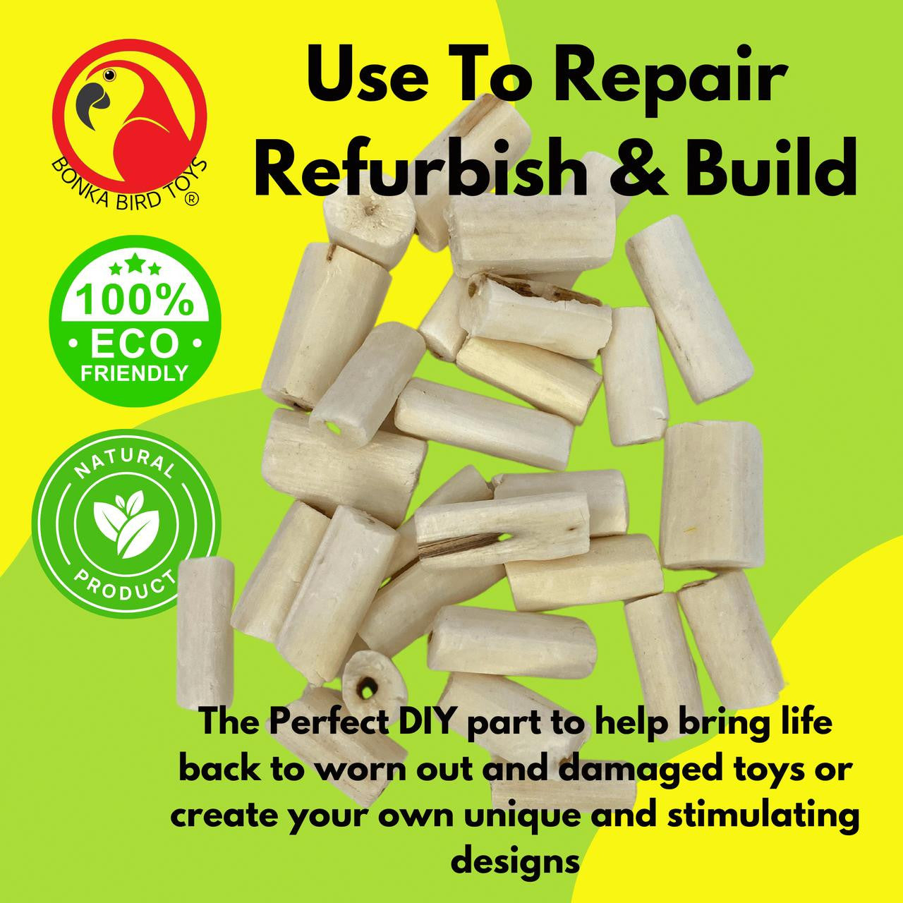 3349 Pk24 Mini Sola Chip Play - Bonka Bird Toys