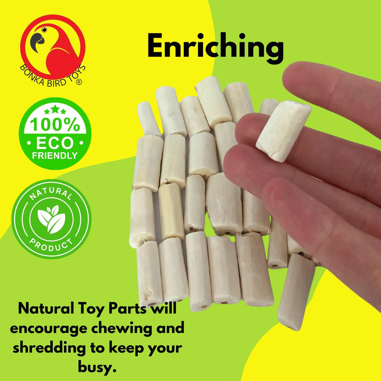 3349 Pk24 Mini Sola Chip Play - Bonka Bird Toys