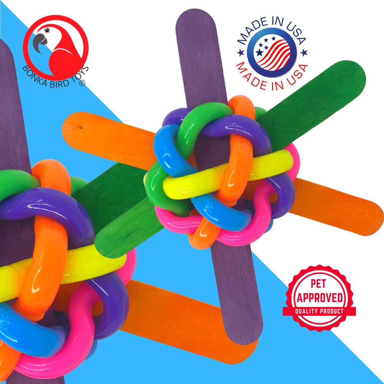 3387 Big Stick Ball - Bonka Bird Toys